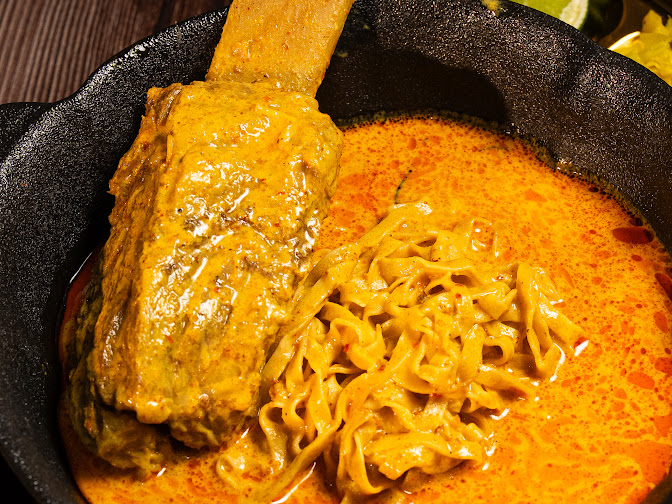 Beef rib Khao Soi