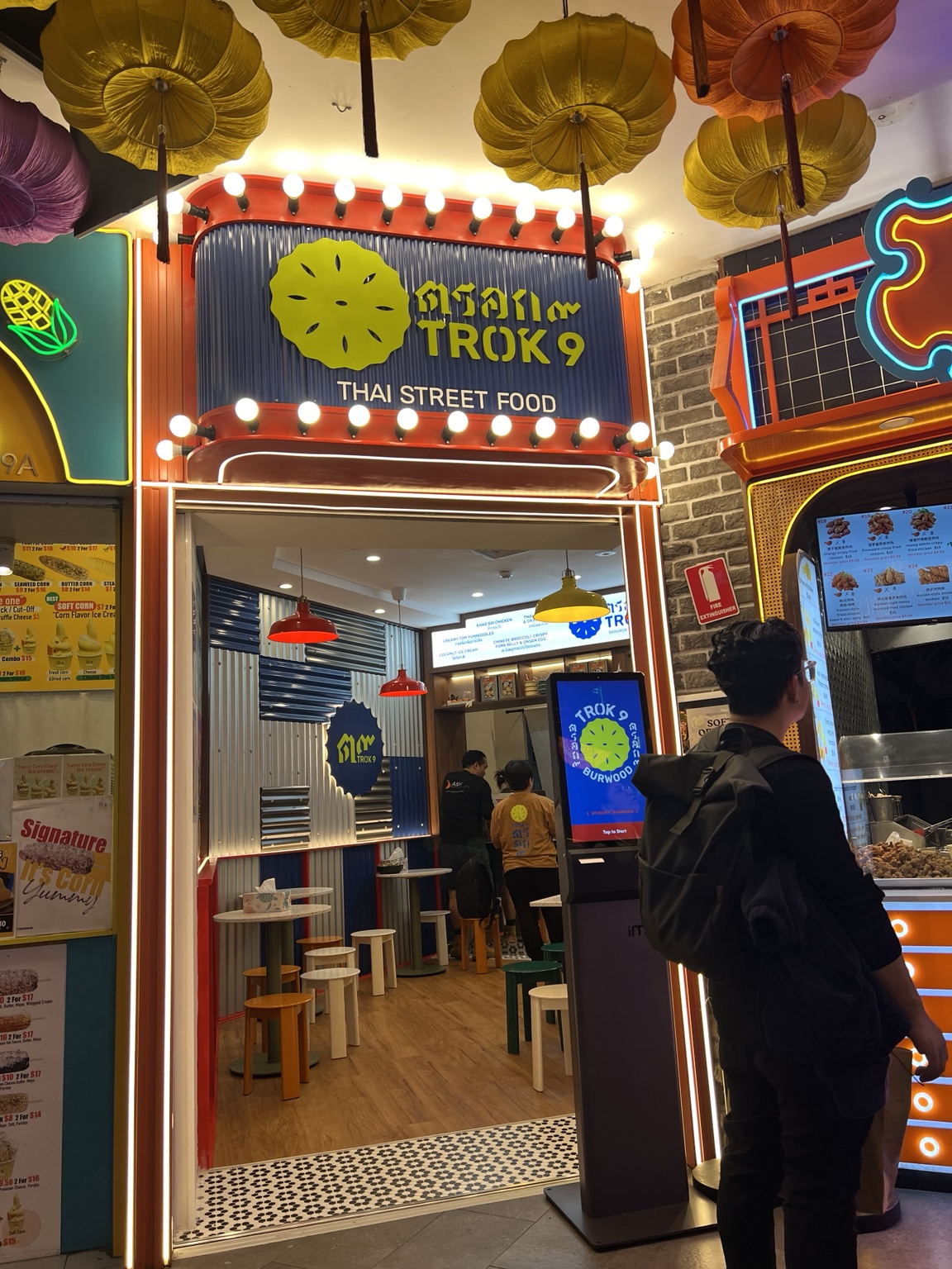 The TROK9 entrance inside Murray Place Arcade